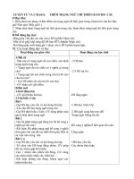 Giáo án tập làm văn 4 tuần 31