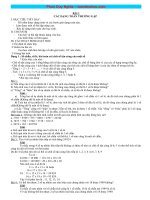 Cac dang toan o Tieu hoc