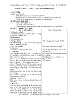 Giáo án khoa học 5