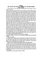 Kế toán tổng hợp (tài sản cố định & Cổ phần khấu hao tài sản cố định; chi phí sản xuất & giá thành sản phẩm,...)