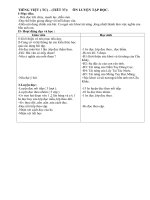 Giáo án tiếng việt 4 tuần 19