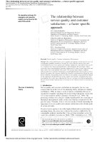 customer satisfaction