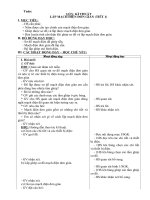 Giáo án kĩ thuật 5- Lắp mạch điện đơn giản tuần 1