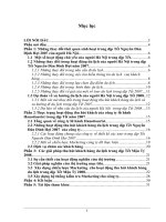 Các giải pháp thu hút khách hàng Hà Nội đi du lịch trong dịp Tết Mậu Tý 2008 của Công ty lữ hành Hanoitourist