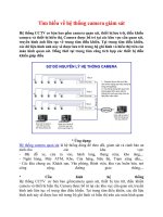 Tìm hiểu về hệ thống camera giám sát