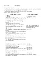 Giáo án Toán 4 tiết 124