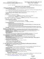 Thông báo tuyển sinh