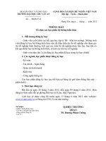 Thông báo Tổ chức các học phần hệ thống kiến thức