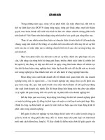 Tổ chức công tác Kế toán Tiêu thụ sản phẩm ở Công ty Rượu Hà Nội