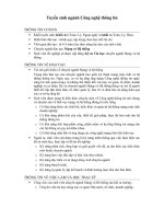 Tuyển sinh ngành Công nghệ thông tin