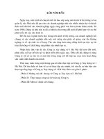 Báo cáo tổng hợp về thực trạng công tác kế toán tại Công ty xây dựn số 1 hà nội