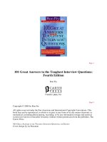 10458653-101-Great-Answers-to-the-Toughest-Interview-Questions