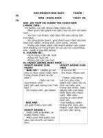 Giáo án khoa học