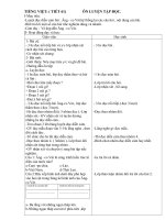 Giáo án tiếng việt 4 tuần 31