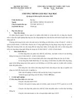 Chương trình giáo dục đại học ngành Hệ thống thông tin kinh tế