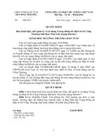 Quyết định Ban hành Quy chế quản lý và sử dụng Trang thông tin điện tử Sở Công Thương tỉnh Kon Tum trên mạng Internet