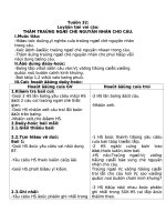 Giáo án tiếng việt 4 tuần 32