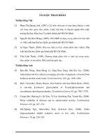 Danh mục tài liệu tham khảo