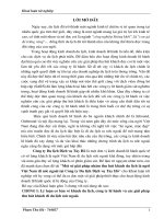 Một số giải pháp nhằm thu hút khách du lịch là người Việt Nam đi nước ngoài tại Công ty du lịch và dịch vụ Tây Hồ