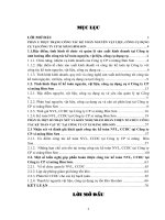 Công tác Kế toán nguyên vật liệu, công cụ dụng cụ & Một số vấn đề cần hoàn thiện tại Công ty Cổ phần xi măng Bỉm Sơn