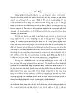 Công tác Kế toán tập hợp chi phí sản xuất & tính giá thành sản phẩm tại Công ty Dệt 8/3