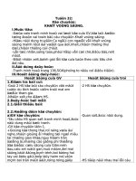 Giáo án kể chuyện 4 tuần 32