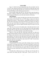 Những tác động của việc gia nhập WTO tới ngành du lịch Việt Nam tới ngành du lịch Việt Nam