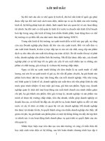 Kế toán tập hợp chi phí sản xuất & tính giá thành sản phẩm tại Công ty Cổ phần Kinh doanh phát triển nhà & Đô thị Hà Nội