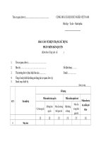 Báo cáo về hiện trạng sử dụng phần mềm bản quyền