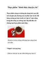 Tài liệu Thực phẩm 