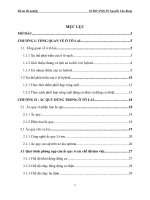 Nghiên cứu hệ thống làm mát và hệ thống bôi trơn động cơIDse 210 31 trên xe KING LONG XMQ 6900g 