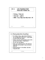 Tài liệu Thiết bị ngoại vi và ghép nối . chương 3 pptx