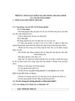 TÍNH TOÁN KIỂM TRA hệ THỐNG PHANH CHÍNH của XE HUYNDAI HD65 