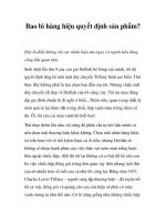 Tài liệu Bao bì hàng hiệu quyết định sản phẩm? docx