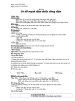 Gián án Tiết 23 (chuẩn 3 cột)