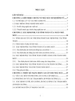 Thiết kế mạng điện cao áp của nhà máy 