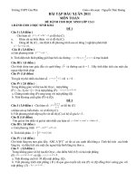 Gián án BAI TAP DAU XUAN