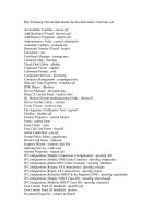 Tài liệu Đây là khoảng 100 câu lệnh nhanh cho bạn tham khảo pptx