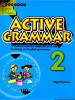 Tài liệu Active grammar 2 part 1 pptx