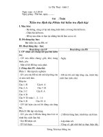 Bài giảng giao an 2 tuan 28