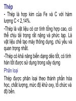Tài liệu Thép và gang doc