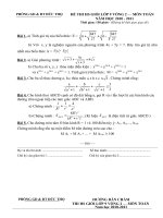 Tài liệu De Thi chon HSG lan 2