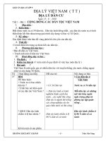 Tài liệu GIÁO ÁN DỊA 9 CA NAM (4 CỘT) KIEN THỨC CHUẢN