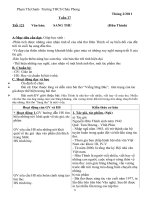 Gián án VĂN 9 TUẦN 27, CHUẨN KIẾN THỨC KỸ NĂNG