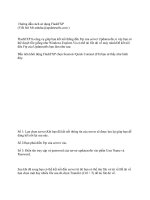 Tài liệu Hướng dẫn cách sử dụng FlashFXP pdf