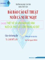 Gián án KY THUAT NUOI CA THAT LAT COM