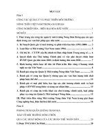 Quản lý và phát triển môi trường nông thôn trong giai đoạn công nghiệp hoá, hiện đại hoá đất nước 