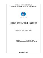 Hoàn thiện công tác tổ chức kế toán bán hàng và xác định kết quả bán hàng tại công ty TNHH TM hùng nguyên 