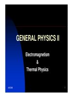 Tài liệu Chapter XIII Electromagnetic Oscilation, Eletromagnetic Field and Wave doc