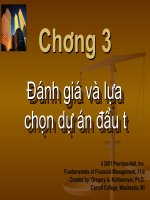 Tài liệu Tài chính doanh nghiệp chương 3 docx